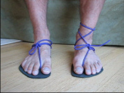 how to wear tarahumara sandals
