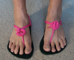 how to tie huaraches barefoot running shoes