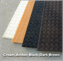 Vibram Cherry in Amber Brown and Cream